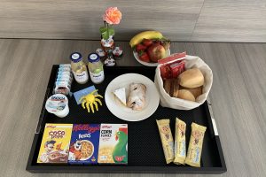 kit di colazione in camera per bambini